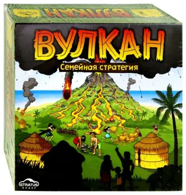 Крис Джеймс - Игра настольная "Вулкан" (MAG05879/Р87495) обложка книги