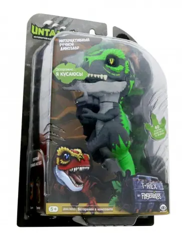Интерактивный динозавр "Треккер", 12 см (3788) обложка книги