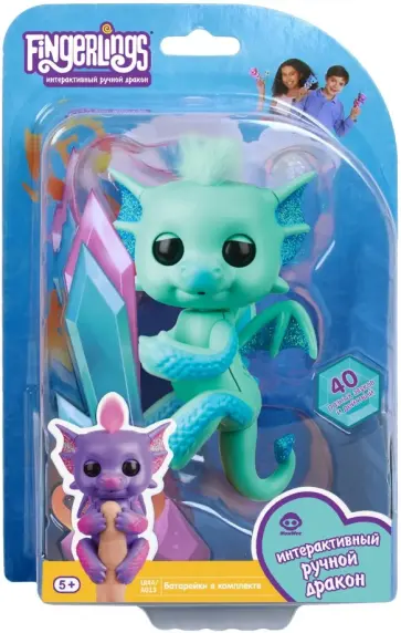 Интерактивный дракон "Ноа" 12 см (3582) обложка книги