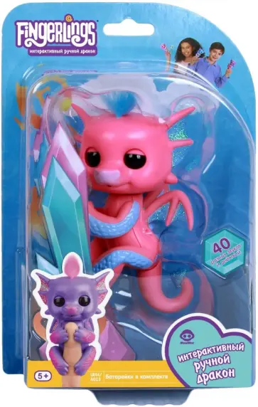 Интерактивный дракон "Сенди" 12 см (3583) обложка книги