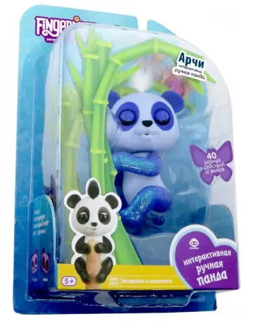 Интерактивная панда Арчи, 12 см (3563) обложка книги