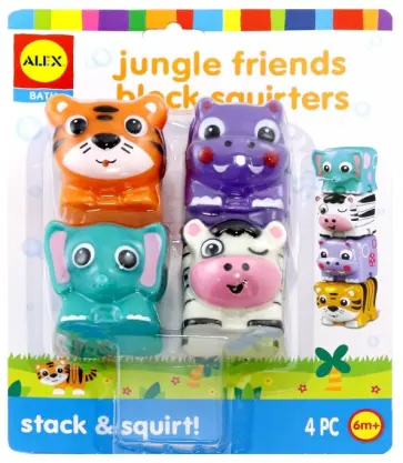 Набор для ванны "Веселые джунгли" (200040) обложка книги