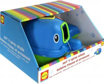 Игрушка-сортер для ванны "Кит" (837W) обложка книги