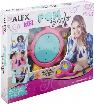 Набор для создания помпонов и аксессуаров "Помп Тасслер" (602050) обложка книги