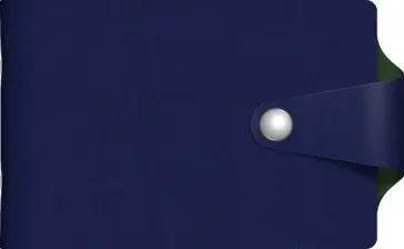 Визитница 12 штук, 70Х120 мм, двухцветная "Синий/зеленый" (12Вз_04747) обложка книги