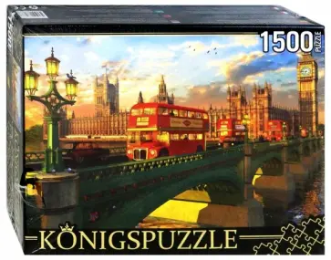 Puzzle-1500 МГК1500-8488 ДЭВИСОН.УТРЕННИЙ БИГ-БЕН обложка книги
