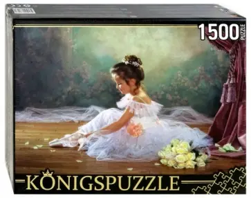 Puzzle-1500 "Джейн. Маленькая балерина" (МГК1500-8493) обложка книги