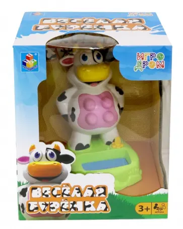 Игра настольная "Весёлая бурёнка" (Т13564) обложка книги