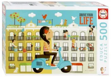 Пазл-500 "Управляй своей жизнью" (17987) обложка книги