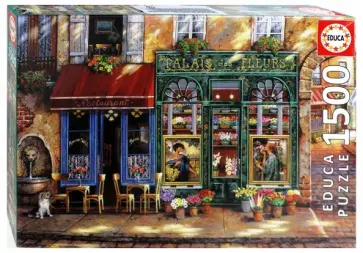 Пазл-1500 "Дворец цветов" (18004) обложка книги