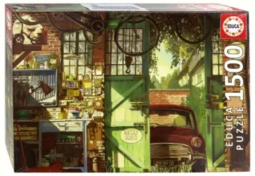 Пазл-1500 Старый гараж, Арли Джонс обложка книги