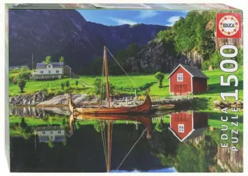 Пазл-1500 "Корабль викингов" (18006) обложка книги