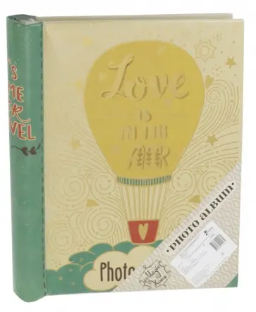 Фотоальбом "Любовь в воздухе" (магнитные листы, гребень) (77726) обложка книги