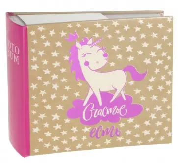 Фотоальбом "Единорог" (200 фото) (79695) обложка книги