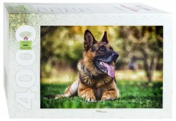 Step Puzzle-4000 "Немецкая овчарка" (85410) обложка книги