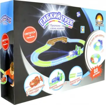 Гибкий трек "Ночной Экспресс" (Т13192) обложка книги