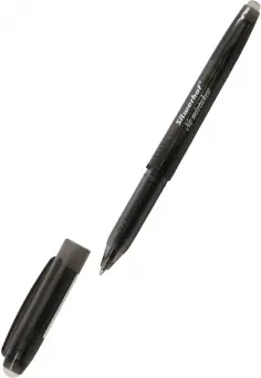 Ручка гелевая No mistakes, черные стираемые чернила обложка книги