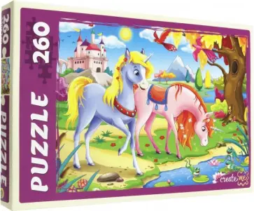 Puzzle-260 "ЕДИНОРОГИ № 5" (П260-5135) обложка книги