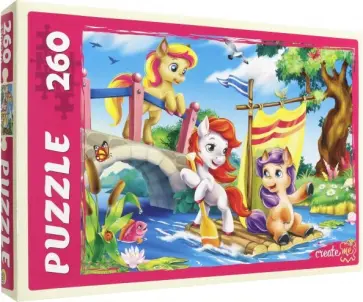 Puzzle-260 "МИЛЫЕ ПОНИ" (П260-5130) обложка книги