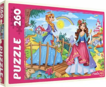 Puzzle-260 "МИЛЫЕ ПРИНЦЕССЫ" (П260-5433) обложка книги