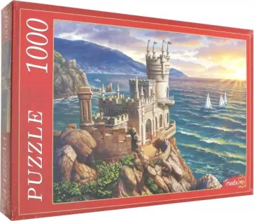 Puzzle-1000 "КРЫМ. ЛАСТОЧКИНО ГНЕЗДО" (Ф1000-6806) обложка книги