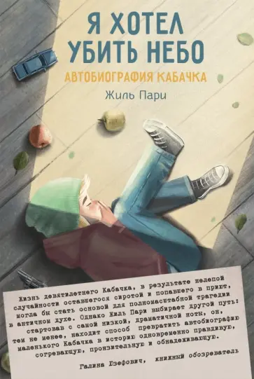 Жиль Пари - Я хотел убить небо. Автобиография Кабачка Жиль Пари - Я хотел убить небо. Автобиография Кабачка обложка книги