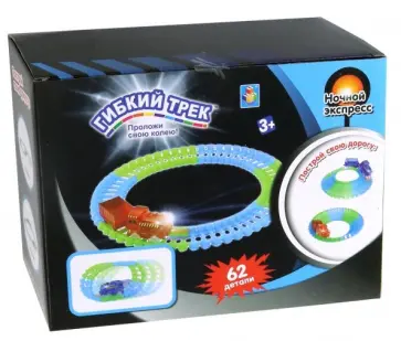 Гибкий трек "Ночной Экспресс" (Т13190) обложка книги