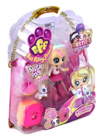 Кукла с питомцем "Angelina&Stardust" (77721) обложка книги