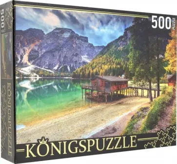 Puzzle-500 "ИТАЛИЯ. ОЗЕРО БРАЙЕС" (ГИК500-8315) обложка книги