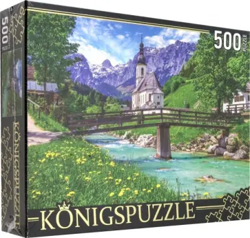 Puzzle-500 "Церковь Святого Себастьяна" (ГИК500-8317) обложка книги
