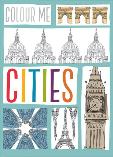 Colour Me Cities обложка книги