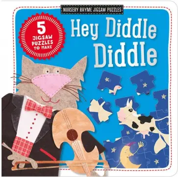 Hey Diddle Diddle (Jigsaw board book) обложка книги
