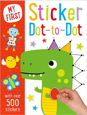 My First Sticker Dot-to-Dot обложка книги