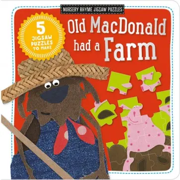 Old Macdonald Had a Farm (Jigsaw board book) обложка книги