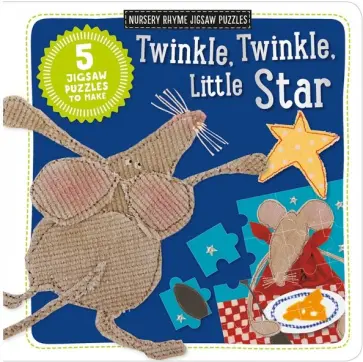 Twinkle Twinkle Little Star (Jigsaw board book) обложка книги