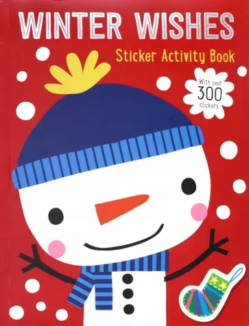 Winter Wishes. Sticker Activity Book обложка книги