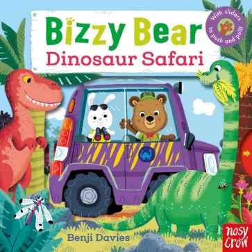 Bizzy Bear. Dinosaur Safari обложка книги