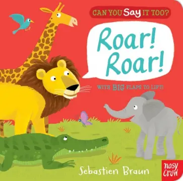 Can You Say It Too? Roar Roar обложка книги