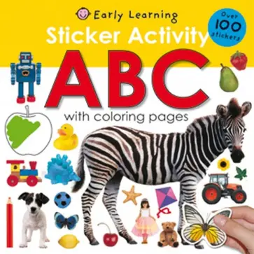 Roger Priddy - Sticker Activity ABC обложка книги
