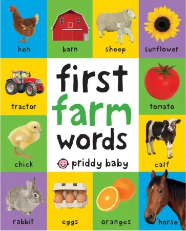 Roger Priddy - First Farm Words обложка книги