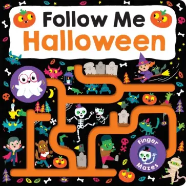 Roger Priddy - Follow Me Halloween обложка книги