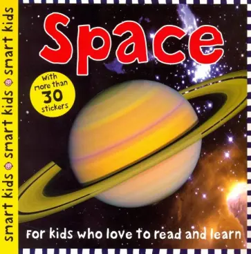 Roger Priddy - Space (Smart Kids Sticker Book) обложка книги