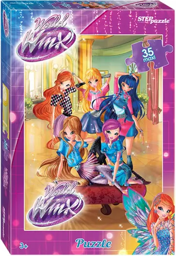 Puzzle-35 maxi "Winx-2" (91229) Puzzle-35 maxi "Winx-2" (91229) обложка книги