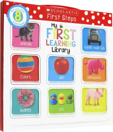 My First Learning Library Box Set (8 board books) обложка книги