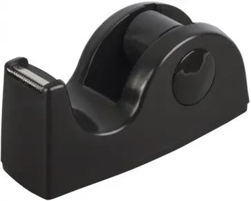 Диспенсер для клейкой ленты настольный, черный (440142) Диспенсер для клейкой ленты настольный, черный (440142) обложка книги