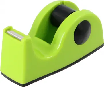 Диспенсер для клейкой ленты настольный, салатовый Диспенсер для клейкой ленты настольный, салатовый обложка книги
