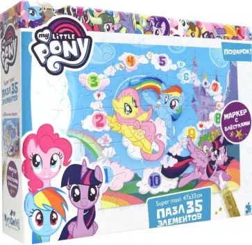 Пони. Пазл-35 "Облачный замок" (04396) обложка книги