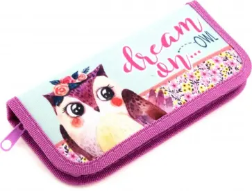 Пенал 1 отделение "МЕЧТАТЕЛЬНАЯ СОВА" (ПН-1994) обложка книги