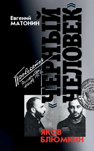Евгений Матонин - Яков Блюмкин. "Черный человек" Евгений Матонин - Яков Блюмкин. "Черный человек" обложка книги