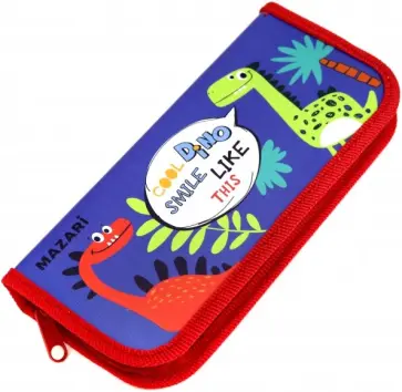 Пенал "Dino" (1 отдел, без наполнения) (M-1804) обложка книги